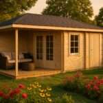 Fjordholz Gartenhaus Modell Kiano 44 A| Rabatt: 26%