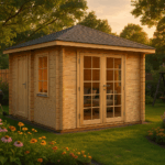 Fjordholz Gartenhaus Modell Kiano 44 B