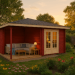 Fjordholz Gartenhaus Modell Kiano 44 E