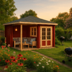 Fjordholz Gartenhaus Modell Kiano 44 E