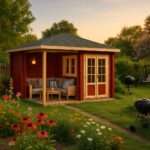 Fjordholz Gartenhaus Modell Kiano 44 E| Rabatt: 26%|6x4m