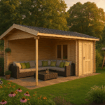 Fjordholz Gartenhaus Modell Kilian 28 C