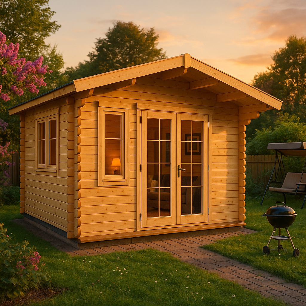 Fjordholz Gartenhaus Modell Kim 70 F| Rabatt: 26%