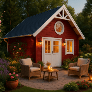 4x3m Fjordholz Gartenhaus Modell Kjell 44 – klassisches| Rabatt: 26%