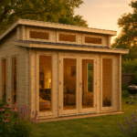 Fjordholz Gartenhaus Modell Kono 44 A