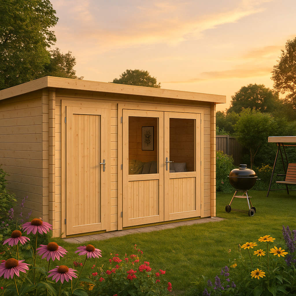 Fjordholz Gartenhaus Modell Krista 28 A Fjordholz Gartenhaus Modell Krista 28 A
