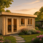 Fjordholz Gartenhaus Modell Kurt 44 A