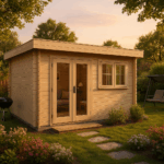 Fjordholz Gartenhaus Modell Kurt 44 B