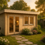Fjordholz Gartenhaus Modell Kurt 44 B