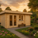 Fjordholz Gartenhaus Modell Kurt 44 D
