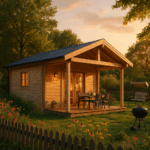 Fjordholz Gartenhaus Modell Lake House 70 A