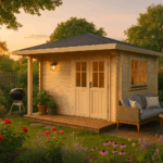 Fjordholz Gartenhaus Modell Lenja 44