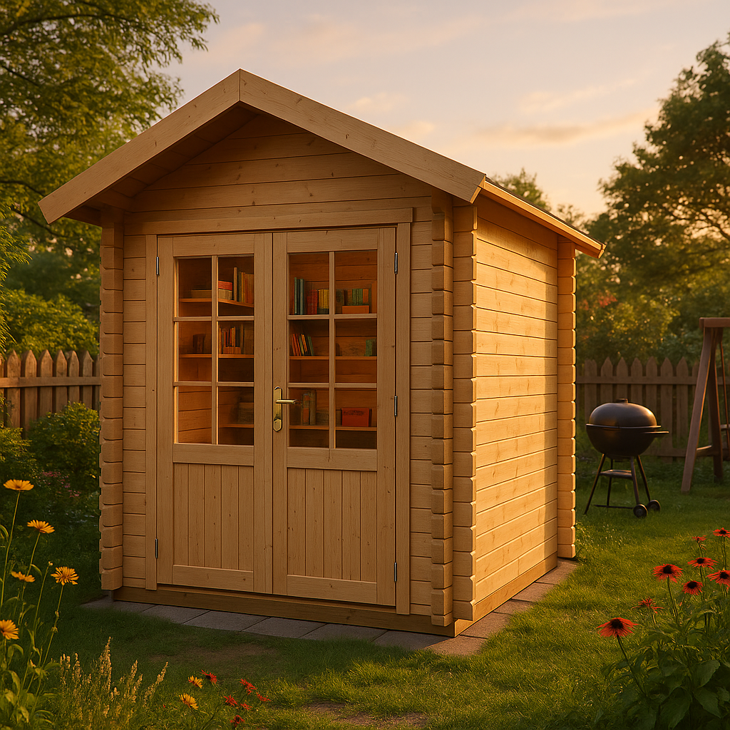 Fjordholz Gartenhaus Modell Lexi 44 A Premium Fjordholz Gartenhaus Modell Lexi 44 A Premium