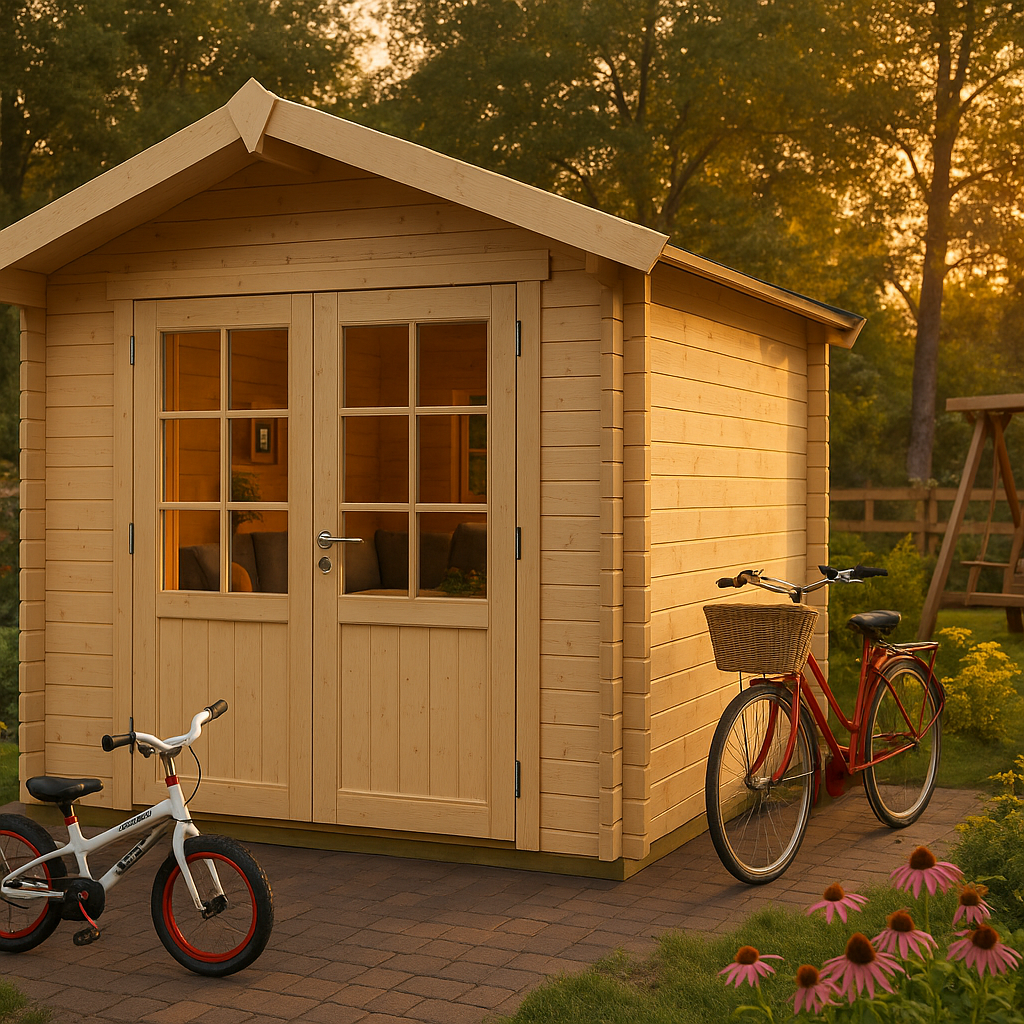Fjordholz Gartenhaus Modell Lexi 44 B Premium