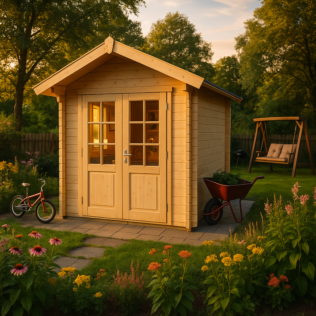 Fjordholz Gartenhaus Modell Lexi 44 B Premium Fjordholz Gartenhaus Modell Lexi 44 B Premium