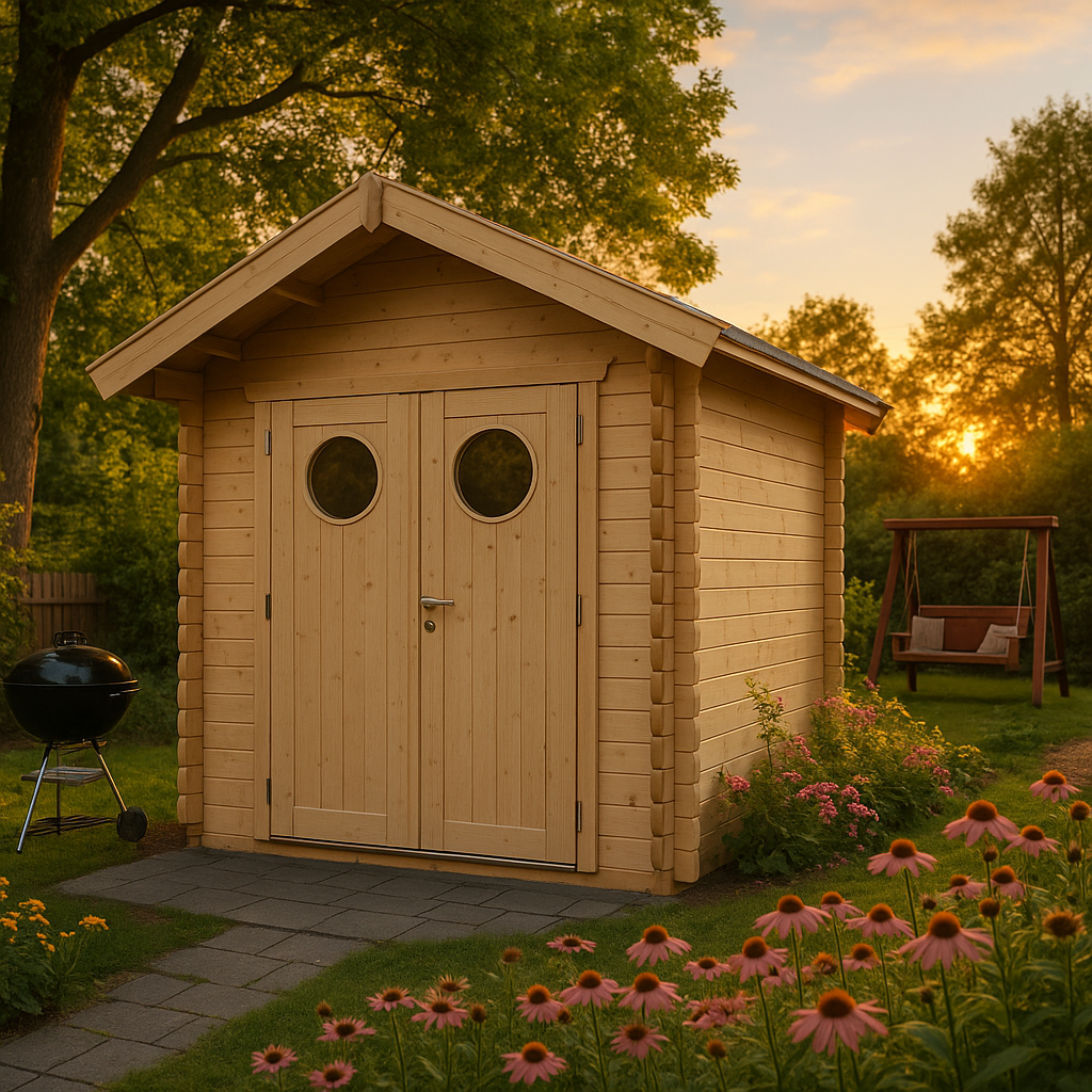 Fjordholz Gartenhaus Modell Lexi 44 B Premium| Rabatt: 26%|2x2m