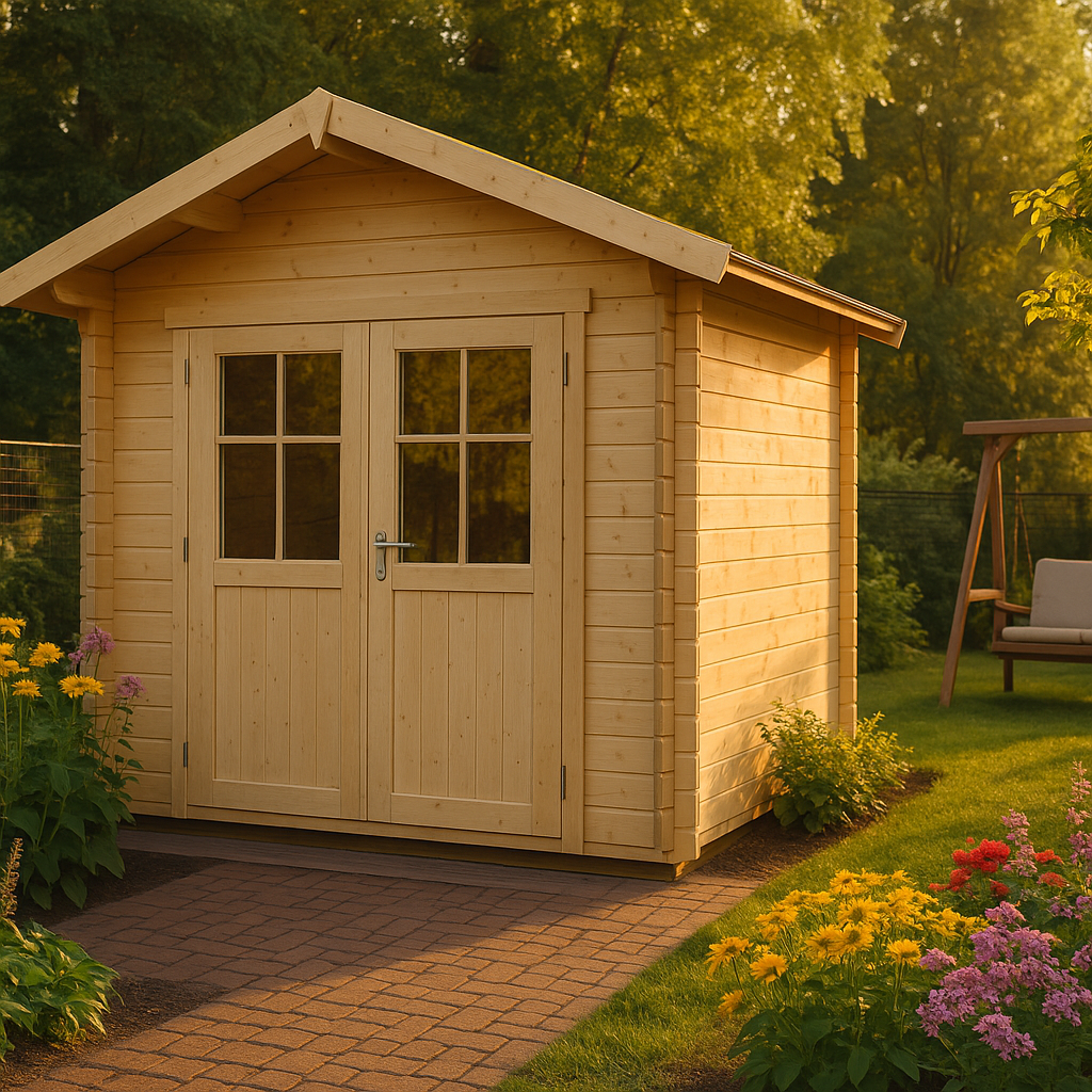 Fjordholz Gartenhaus Modell Lexi 44 C Premium Fjordholz Gartenhaus Modell Lexi 44 C Premium