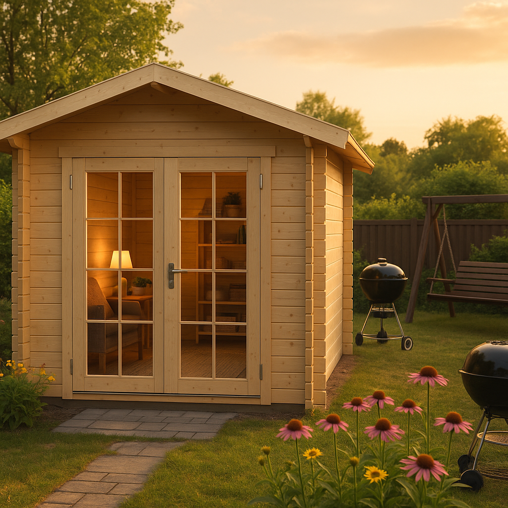 Fjordholz Gartenhaus Modell Lexi 44 C Premium Fjordholz Gartenhaus Modell Lexi 44 C Premium