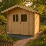 Fjordholz Gartenhaus Modell Lexi 44 E Premium