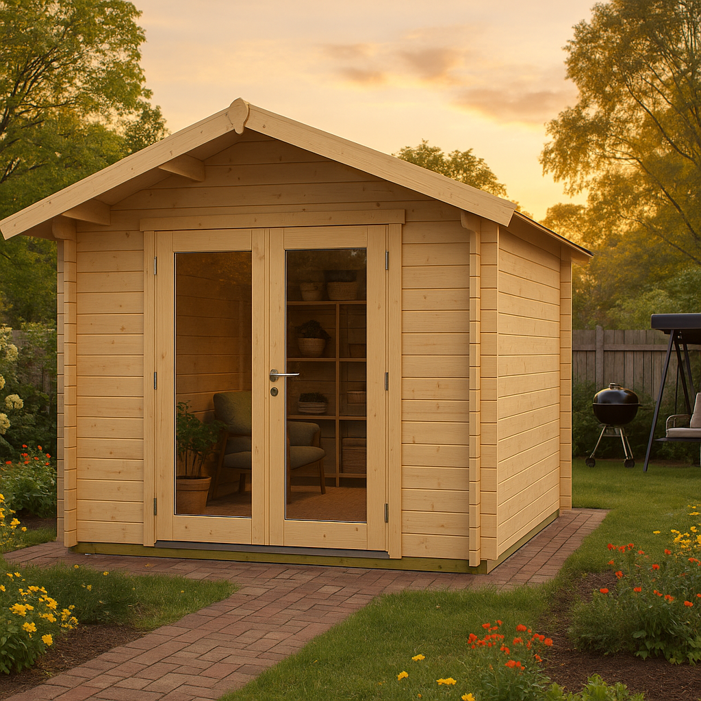 Fjordholz Gartenhaus Modell Lexi 44 F Premium Fjordholz Gartenhaus Modell Lexi 44 F Premium