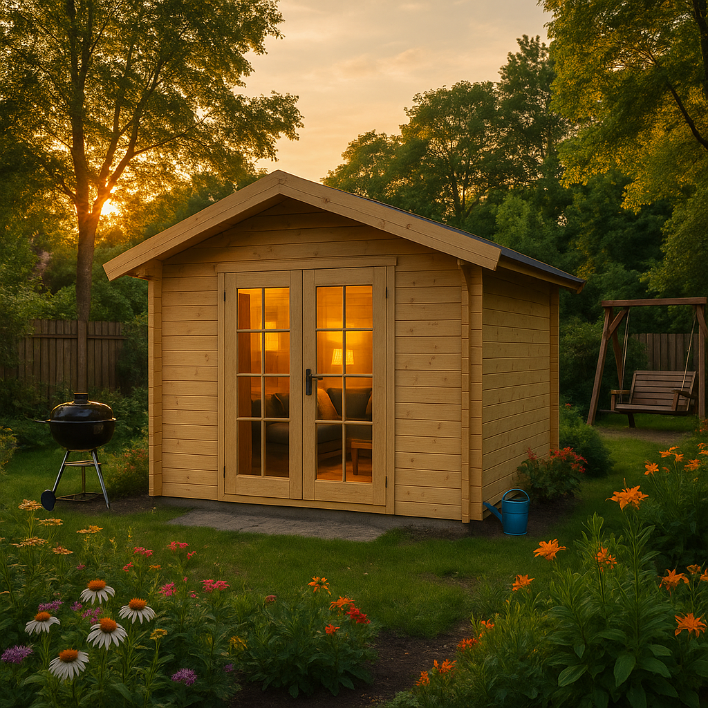 Fjordholz Gartenhaus Modell Lexi 44 F Premium Fjordholz Gartenhaus Modell Lexi 44 F Premium