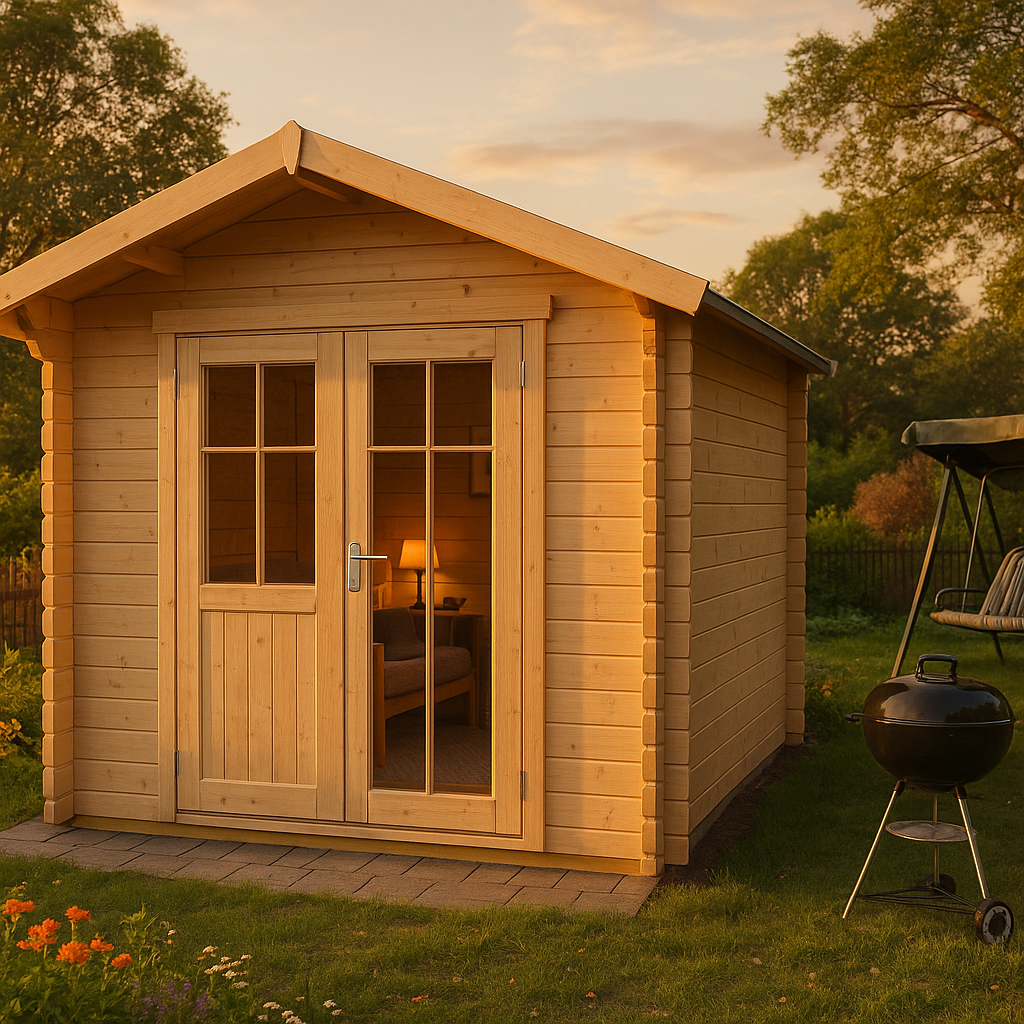 Fjordholz Gartenhaus Modell Lexi 44 F Premium Fjordholz Gartenhaus Modell Lexi 44 F Premium