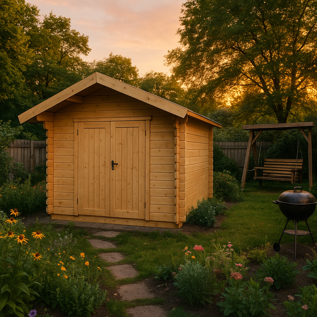 Fjordholz Gartenhaus Modell Lexi 44 F Premium Fjordholz Gartenhaus Modell Lexi 44 F Premium