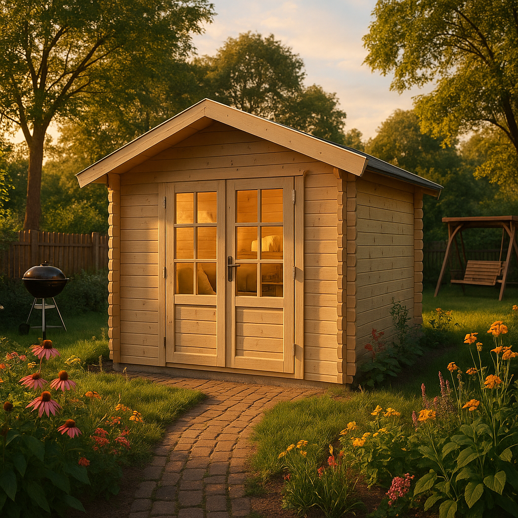 Fjordholz Gartenhaus Modell Lexi 44 F Premium Fjordholz Gartenhaus Modell Lexi 44 F Premium