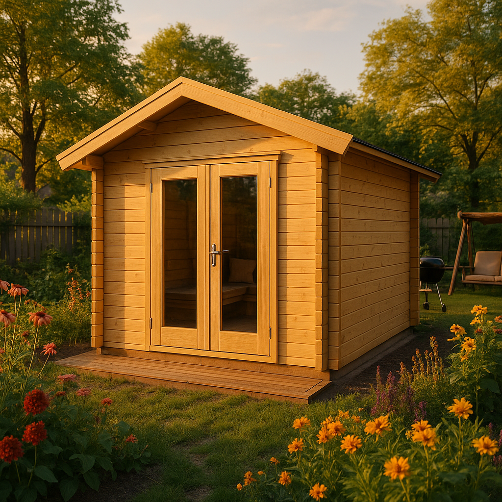 Fjordholz Gartenhaus Modell Lexi 44 G Premium Fjordholz Gartenhaus Modell Lexi 44 G Premium