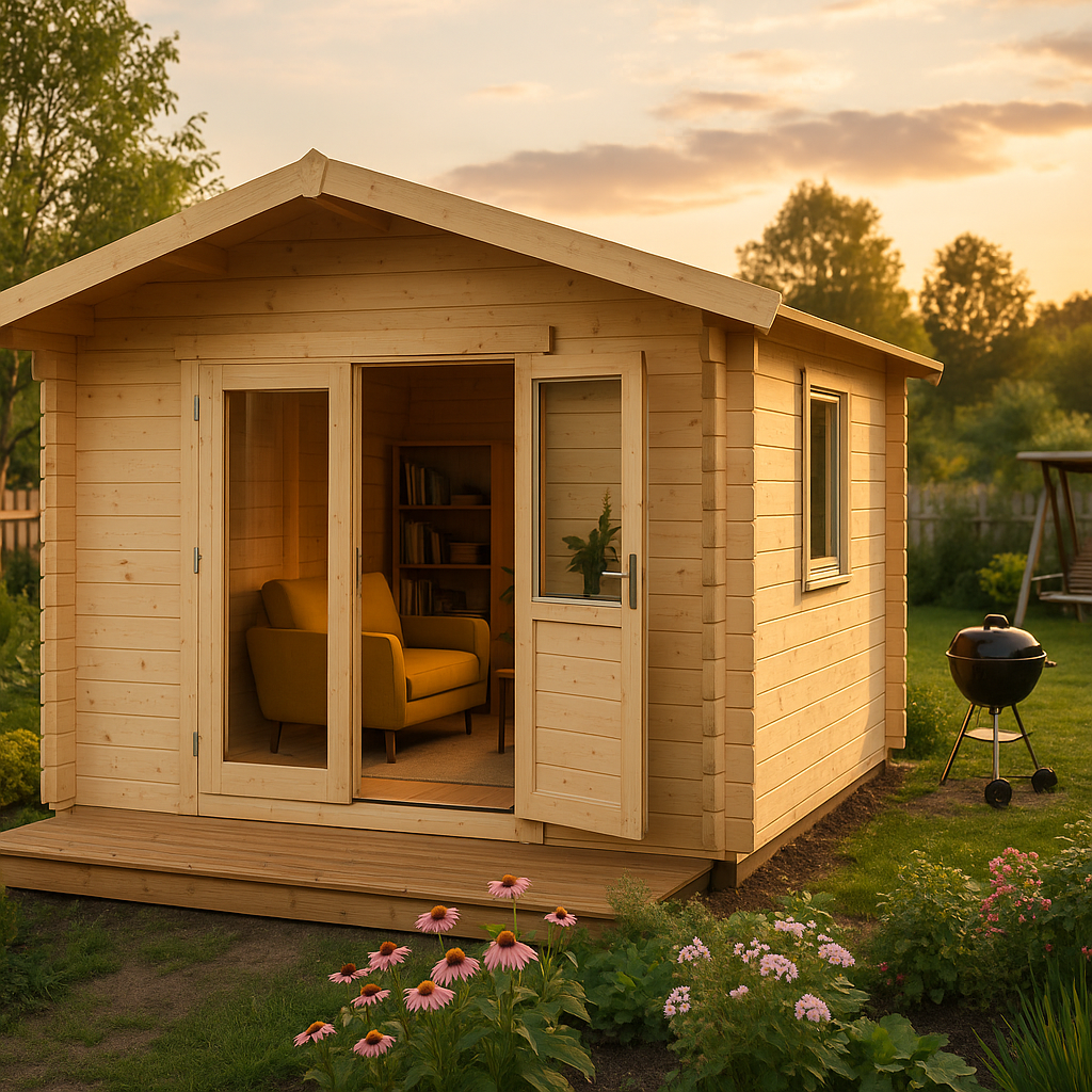 Fjordholz Gartenhaus Modell Lexi 44 J Premium Fjordholz Gartenhaus Modell Lexi 44 J Premium