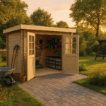 Fjordholz Gartenhaus Modell Linz 28 A