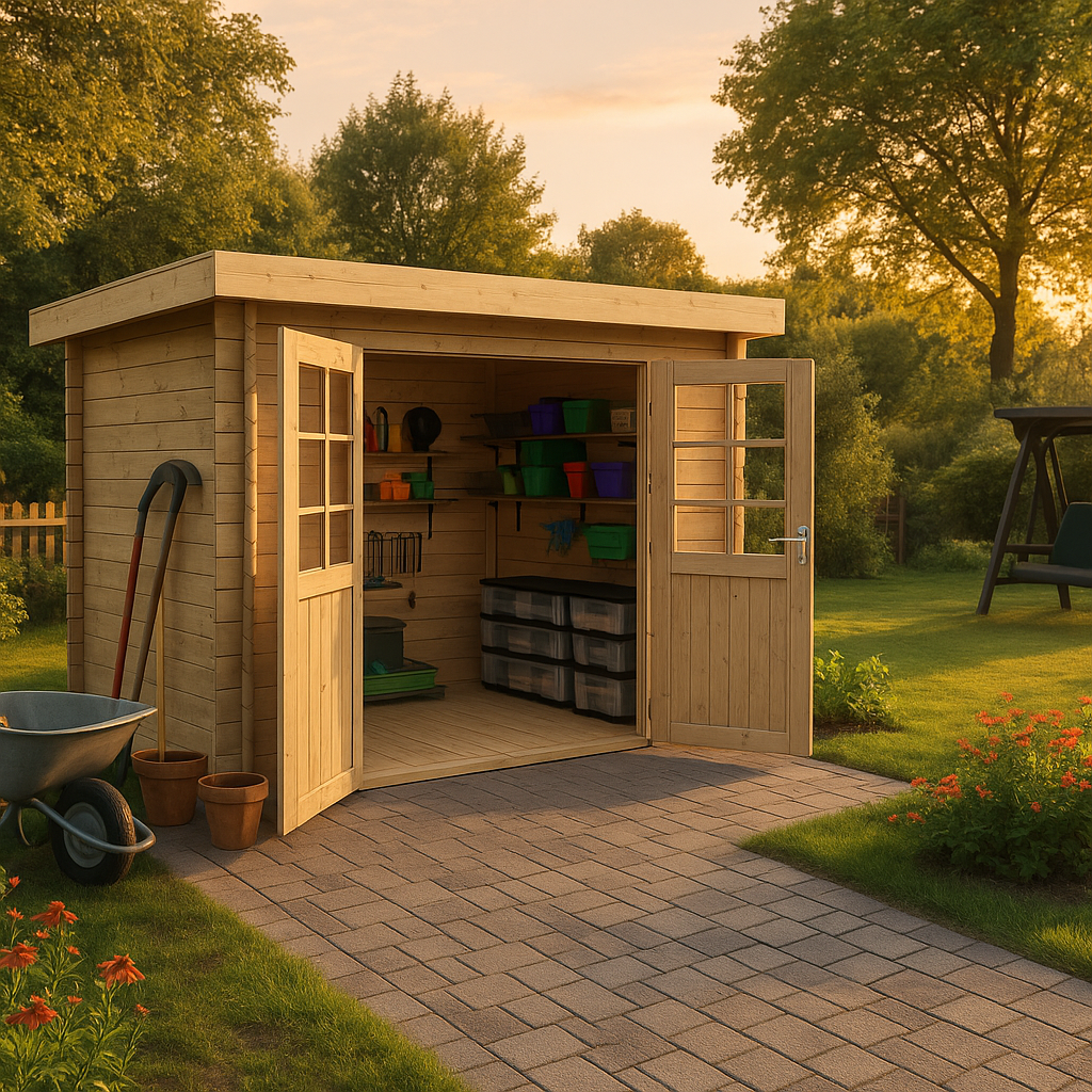 Fjordholz Gartenhaus Modell Linz 28 A
