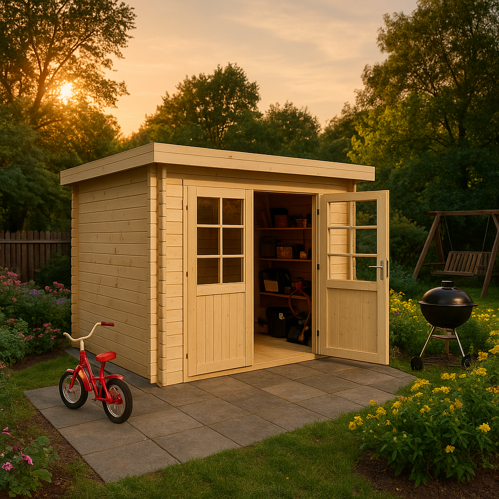 Fjordholz Gartenhaus Modell Linz 28 B| Rabatt: 26%|3x2m