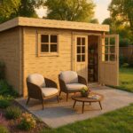 Fjordholz Gartenhaus Modell Linz 28 E| Rabatt: 26%|4x4m