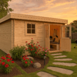 Fjordholz Gartenhaus Modell Linz 28 G