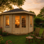 Fjordholz Gartenhaus Modell Lisa 44 A Klassik mit