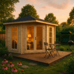 Fjordholz Gartenhaus Modell Lisa 44 A Modern