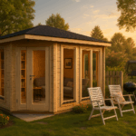 Fjordholz Gartenhaus Modell Lisa 44 B Modern