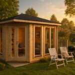 Fjordholz Gartenhaus Modell Lisa 44 B Modern| Rabatt: 26%|5x4m