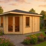 Fjordholz Gartenhaus Modell Lisa 44 C Klassik| Rabatt: 26%|5x4m