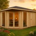 Fjordholz Gartenhaus Modell Lisa 44 C Modern| Rabatt: 26%|5x4m