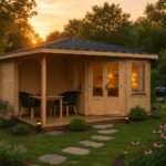 Fjordholz Gartenhaus Modell Lisa 44 D Klassik| Rabatt: 26%|5x3m