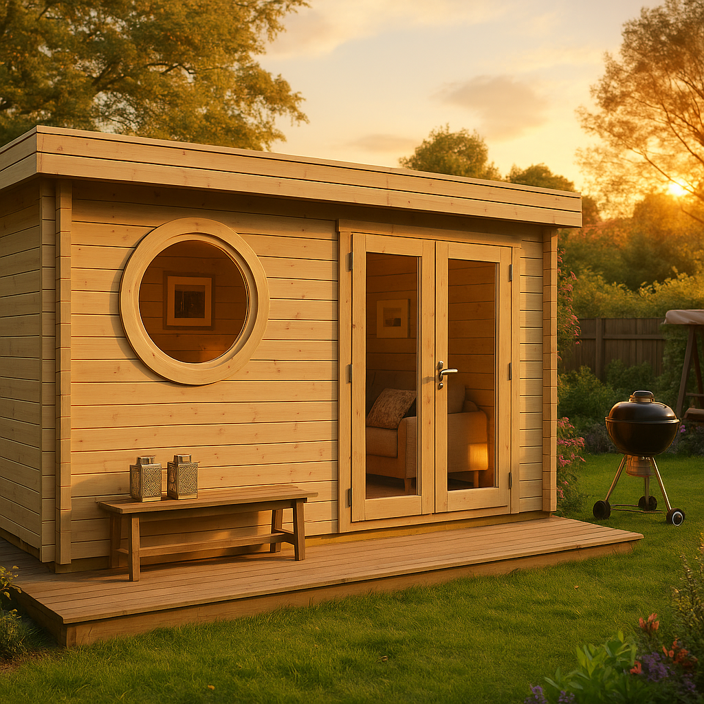 Fjordholz Gartenhaus Modell Lola 44 Fjordholz Gartenhaus Modell Lola 44