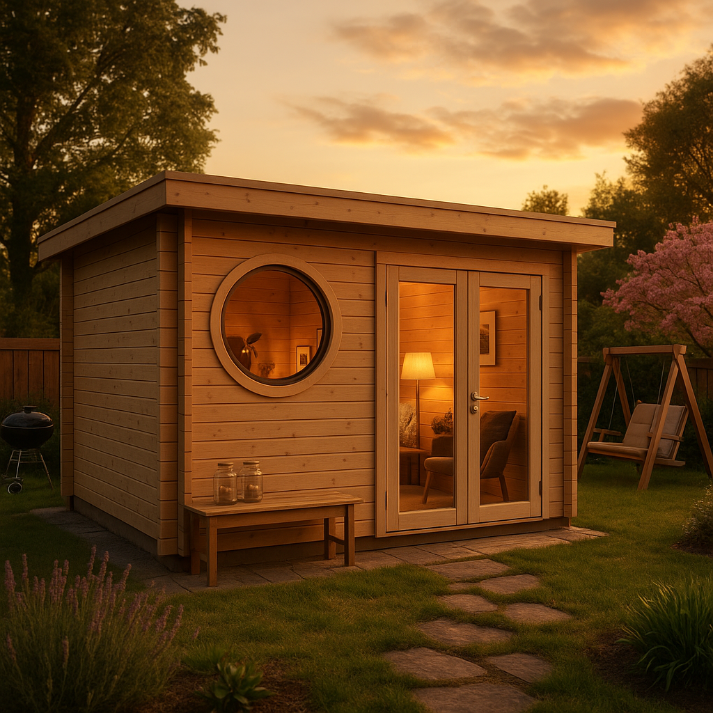 Fjordholz Gartenhaus Modell Lola 44 Fjordholz Gartenhaus Modell Lola 44