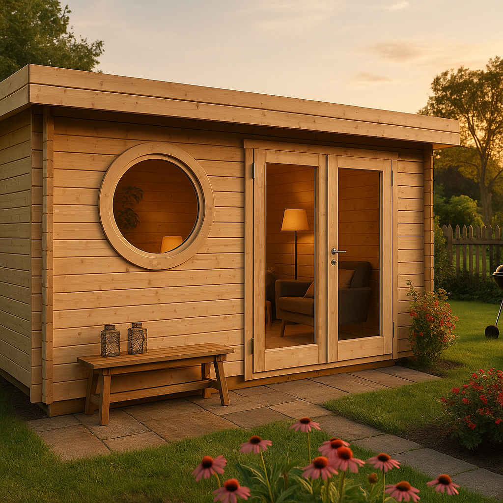 Fjordholz Gartenhaus Modell Lola 44 Fjordholz Gartenhaus Modell Lola 44