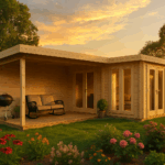 Fjordholz Gartenhaus Modell Luisa 44