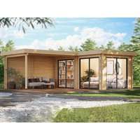 Fjordholz Gartenhaus Modell Luisa-44 IsoSlide| Rabatt: 26%