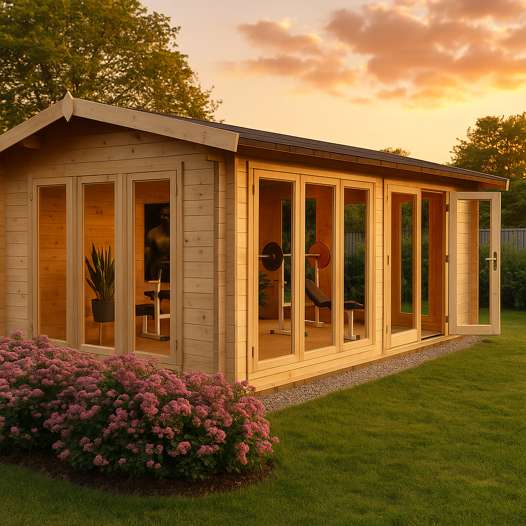 Fjordholz Gartenhaus Modell Marina 44
