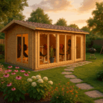 Fjordholz Gartenhaus Modell Marina 44, Naturbelass