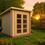 Fjordholz Gartenhaus Modell Max 44 A